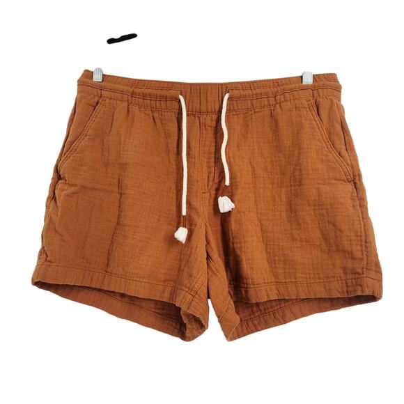 Old Navy Brown Women's Shorts with Pockets - Size Large - Picture 1 of 7
